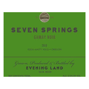 Evening Land Vineyards "Seven Springs" Gamay 2022 