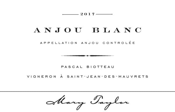 Mary Taylor, Pascal Biotteau Anjou Blanc (2020)
