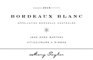 Mary Taylor, Jean Marc Barthez Bordeaux Blanc (2020)